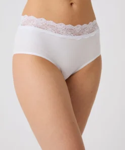 Lot de 3 culottes midi ceinture dentelle