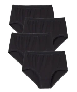 Lot de 3 culottes midi coton stretch + 1 GRATUITE