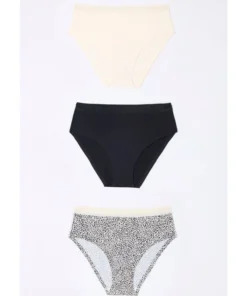 Lot de 3 culottes midi sans coutures