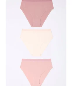 Lot de 3 culottes midi sans coutures