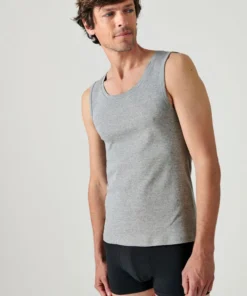 Lot de 2 débardeurs Essential pur coton peigné