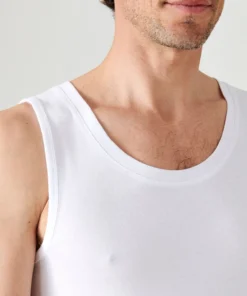 Lot de 2 débardeurs Essential pur coton peigné