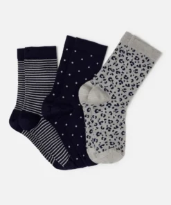 Lot de 3 paires de chaussettes fantaisie Thermolactyl