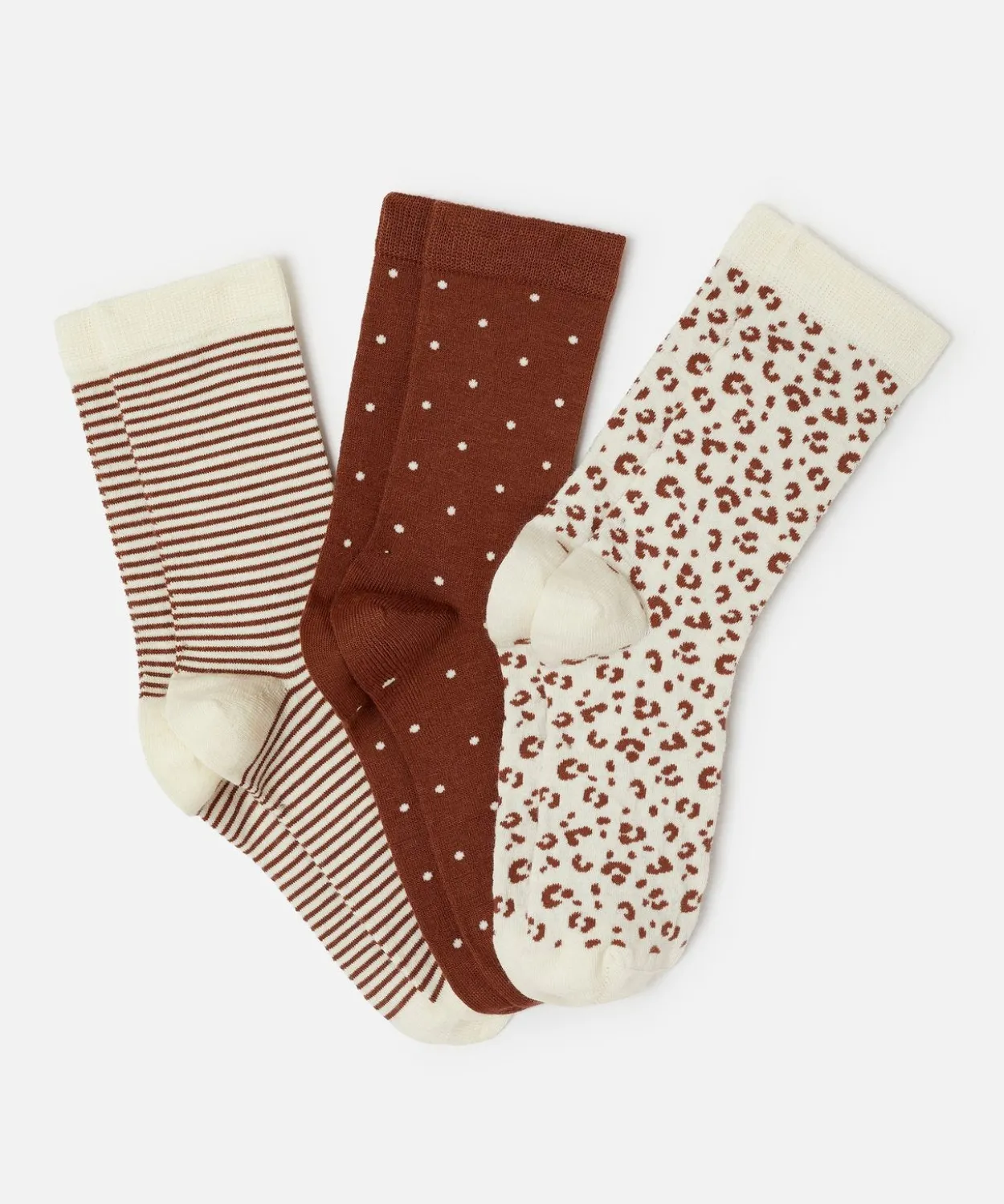 Lot de 3 paires de chaussettes fantaisie Thermolactyl