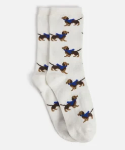 Lot de 2 paires de chaussettes fantaisie.