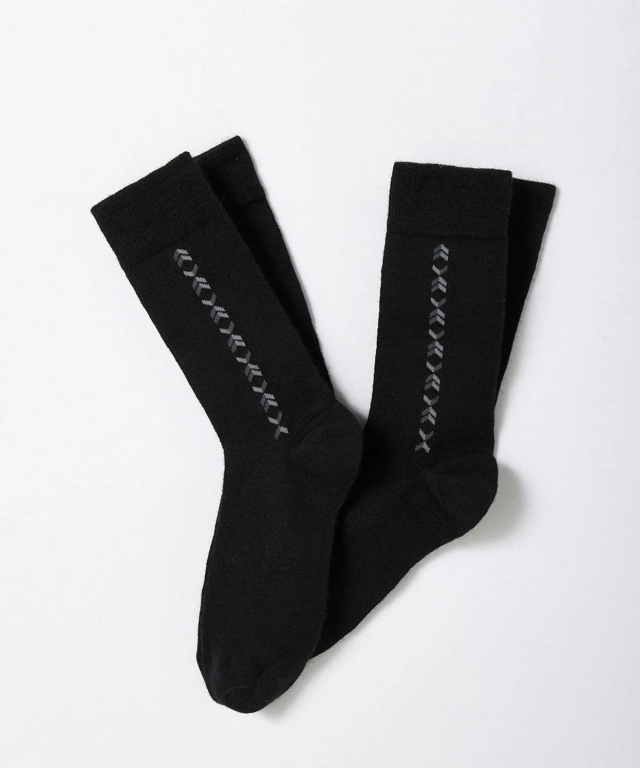 Lot de 2 paires de chaussettes maille jersey mélange laine Thermolactyl
