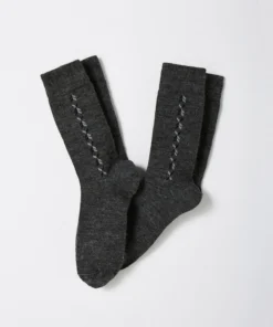 Lot de 2 paires de chaussettes maille jersey mélange laine Thermolactyl