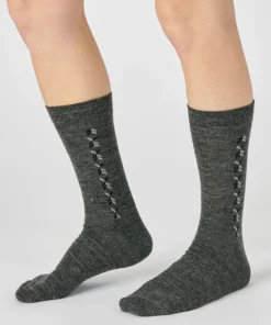 Lot de 2 paires de chaussettes maille jersey mélange laine Thermolactyl