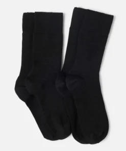 Lot de 2 paires de chaussettes mélange Thermolactyl et soie