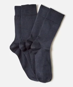 Lot de 2 paires de chaussettes mélange Thermolactyl et soie