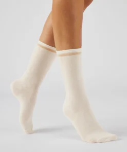 Lot de 2 paires de chaussettes motifs brillants