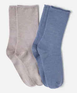 Lot de 2 paires de chaussettes soie et Thermolactyl