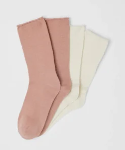 Lot de 2 paires de chaussettes soie et Thermolactyl