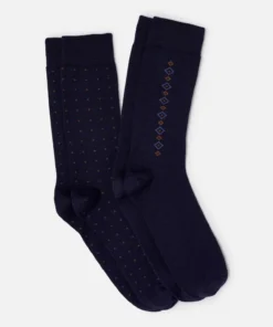 Lot de 2 paires de chaussettes Thermolactyl en maille laineuse