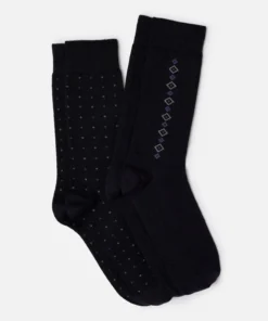 Lot de 2 paires de chaussettes Thermolactyl en maille laineuse
