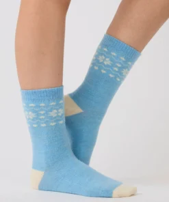 Lot de 2 paires de chaussettes Thermolactyl maille laineuse