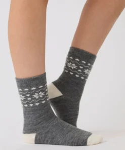 Lot de 2 paires de chaussettes Thermolactyl maille laineuse