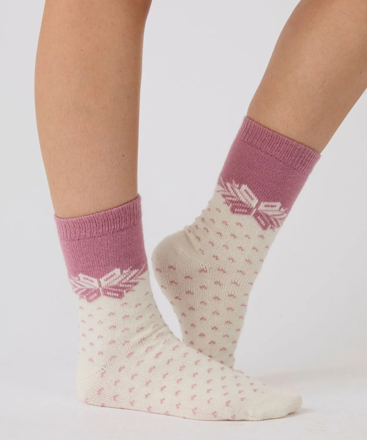 Lot de 2 paires de chaussettes Thermolactyl maille laineuse