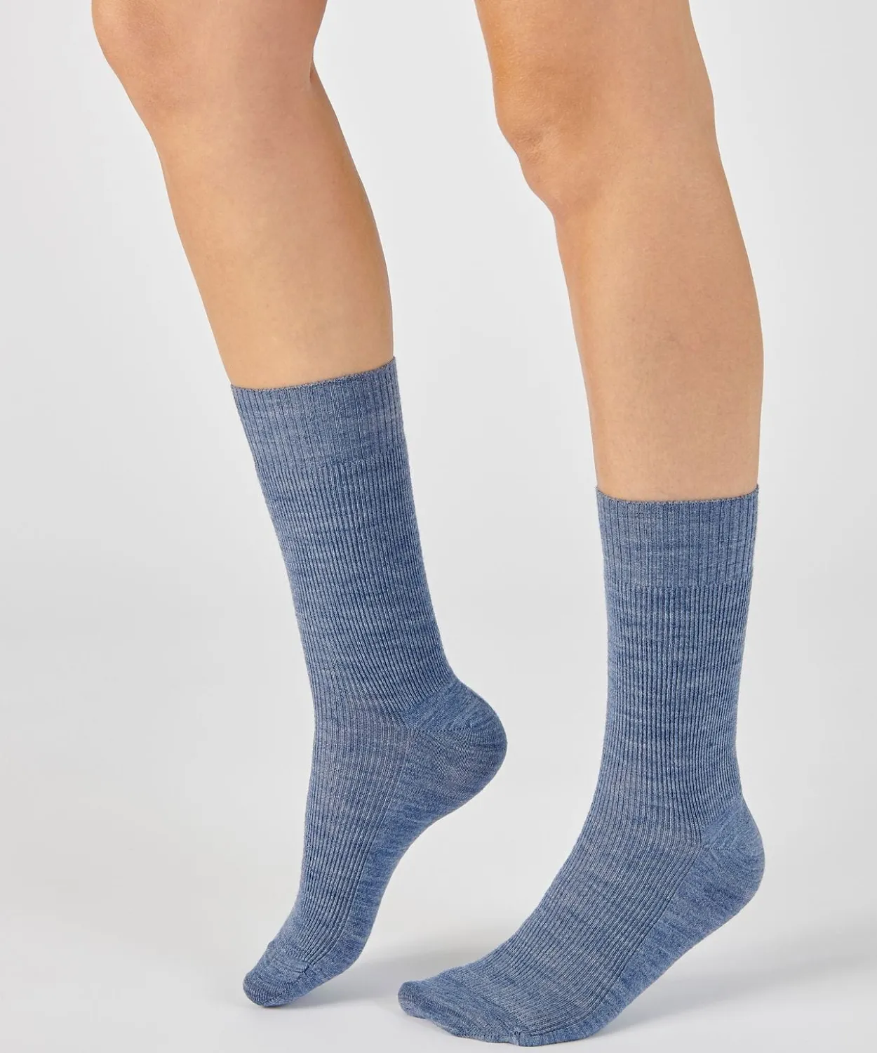Lot de 2 paires de chaussettes Thermolactyl maille laineuse