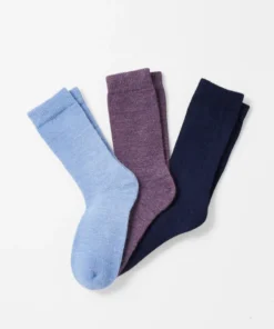 Lot de 3 paires de chaussettes Thermolactyl maille laineuse