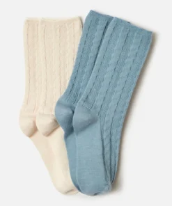 Lot de 2 paires de chaussettes torsadées Thermolactyl