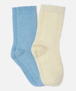 Lot de 2 paires de chaussettes unies Thermolactyl