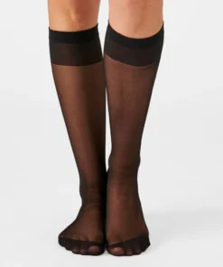 Lot de 4 paires de mi-bas voile 20D