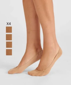 Lot de 4 paires de protège-bas ou pieds 20D