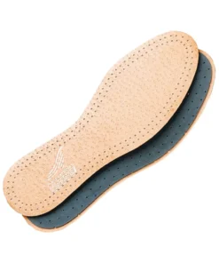 Lot de 2 paires de semelles dessus cuir