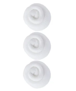 Lot de 3 paires de socquettes invisibles
