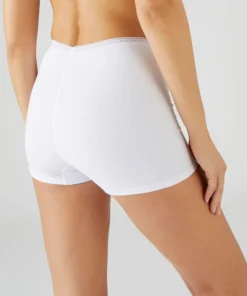 Lot de 2 shorties coton stretch