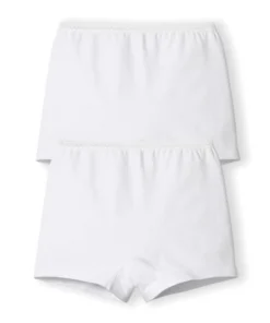 Lot de 2 shorties coton stretch