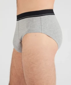 Lot de 3 slips fermés coton biologique majoritaire