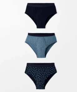 Lot de 3 slips ouverts maille jersey