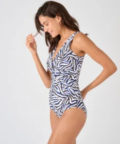 Maillot de bain drapé Perfect Fit by Damart.