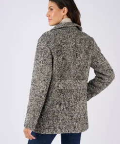 Manteau mélange laine Thermolactyl