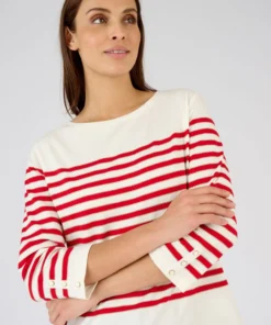 Marinière brillante manches 3/4