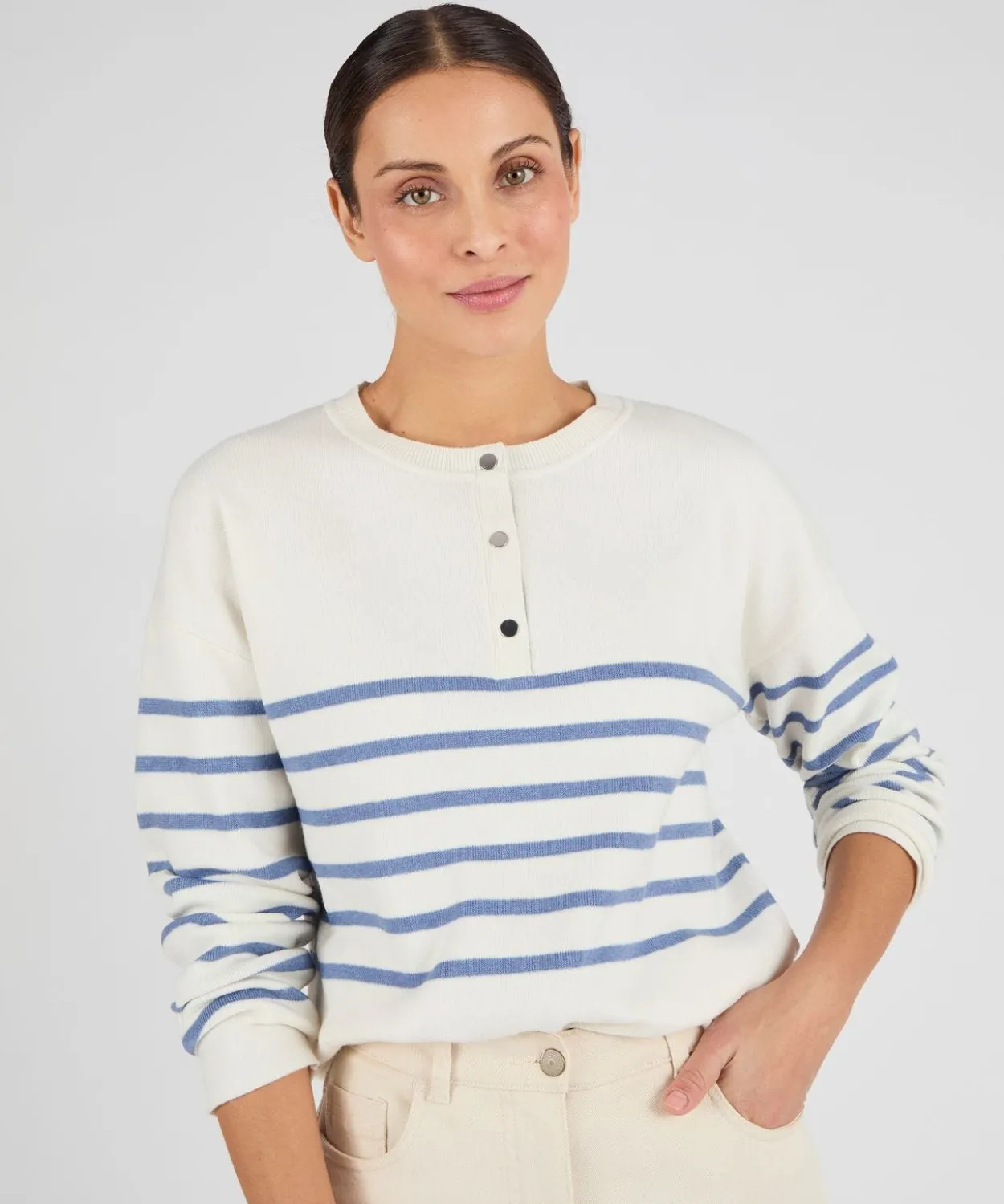 Marinière esprit sweat Thermolactyl