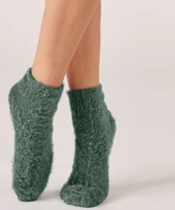 Mi-chaussettes de lit réversibles Thermolactyl.