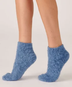 Mi-chaussettes de lit réversibles Thermolactyl.