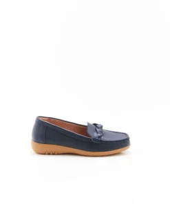 Mocassins Amortyl dessus croûte de cuir grainé