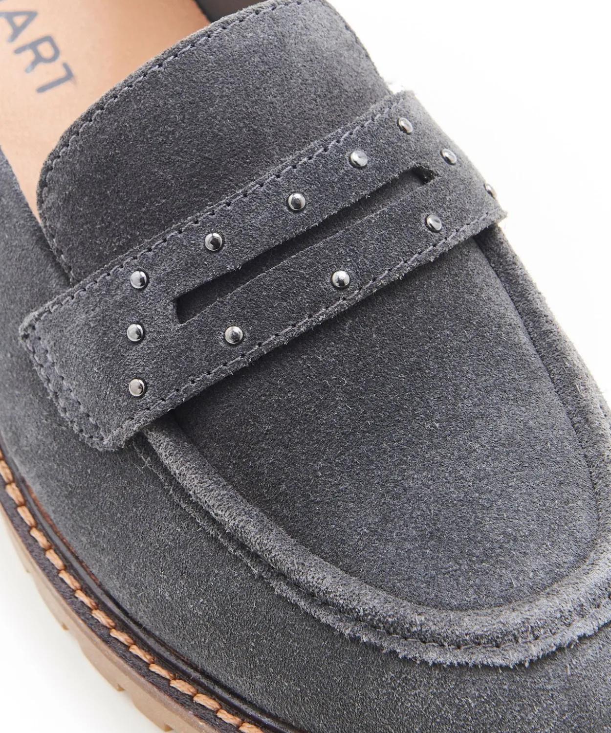 Mocassins Amortyl détails cloutés