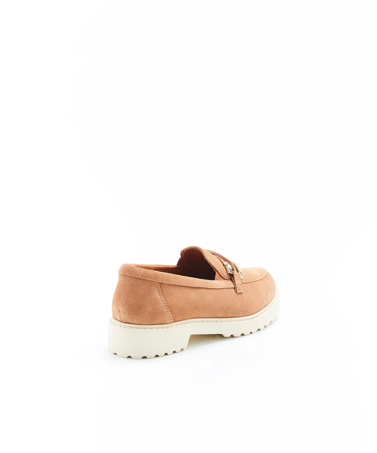 Mocassins crantés avec chaînette Amortyl