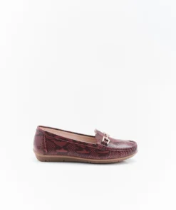 Mocassins motif animalier