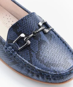 Mocassins motif animalier
