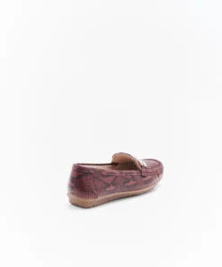 Mocassins motif animalier