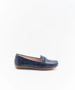 Mocassins motif animalier