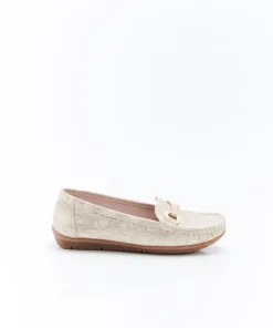 Mocassins motif animalier