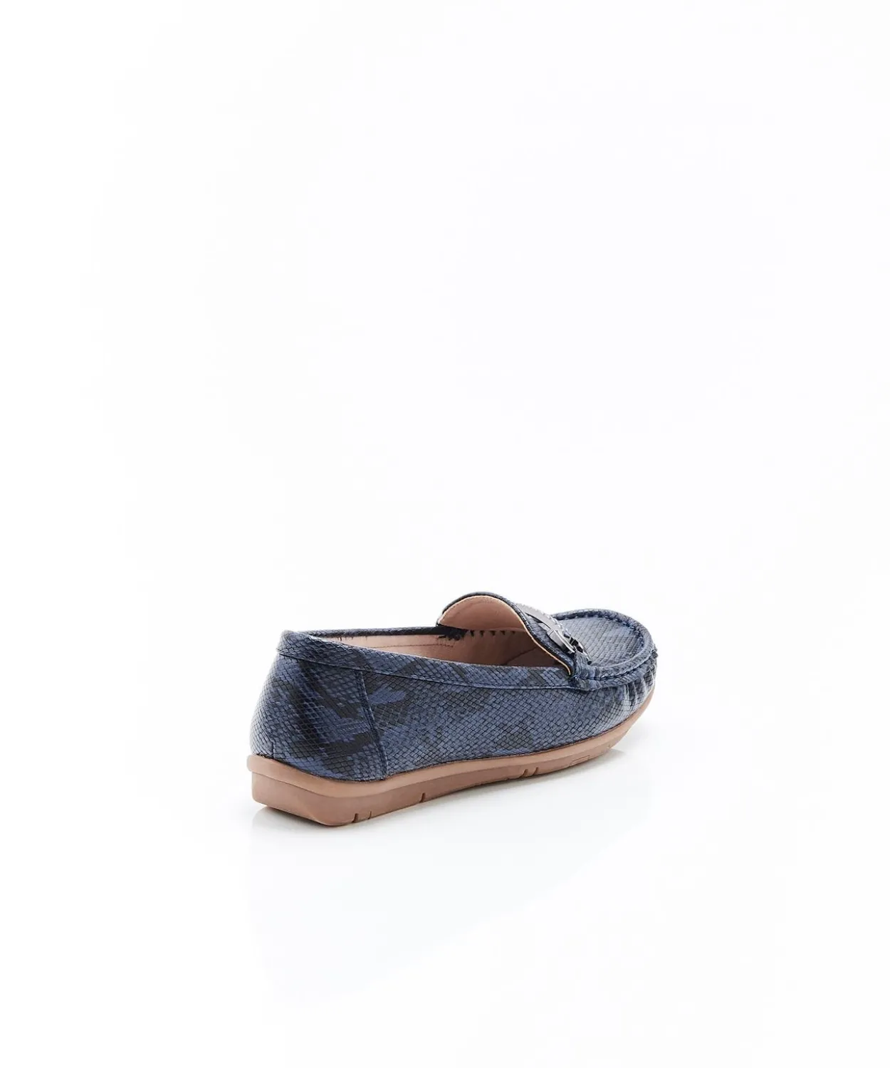 Mocassins motif animalier