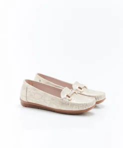 Mocassins motif animalier
